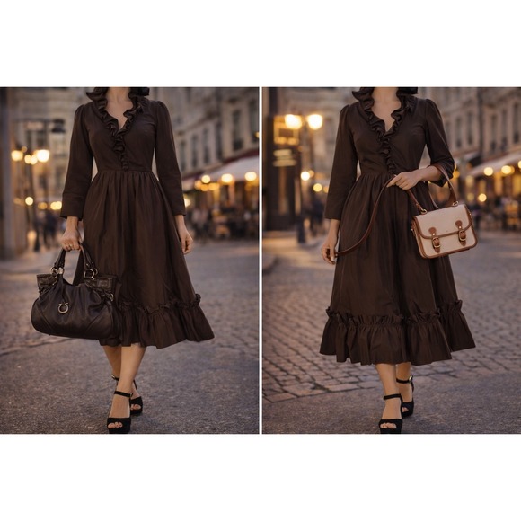 Stuart Weitzman Black Suede Platform Heels Gold Buckle NIB 9 - Picture 7 of 14